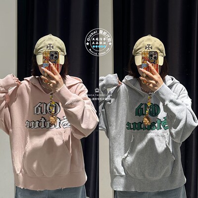 MOUSSY26春连帽宽松卫衣上衣女