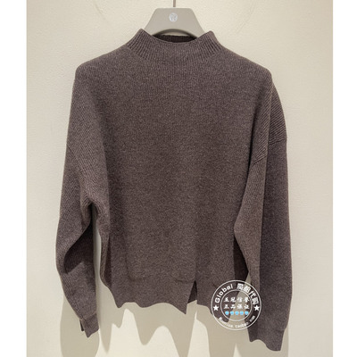 NUTS女装国内代购 25冬 纯色立领简约百搭羊毛针织衫6440572A1