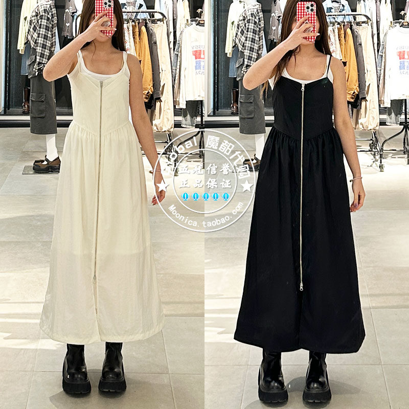MOUSSY25春百搭吊带连衣裙