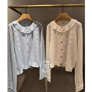 INITIAL国内代购 26春 女圆领气质甜美针织衫26SYTFMCVV519不退换