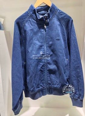 正品levis李维斯 26早春 男士立领拉链蓝色牛仔外套 006NP-0001