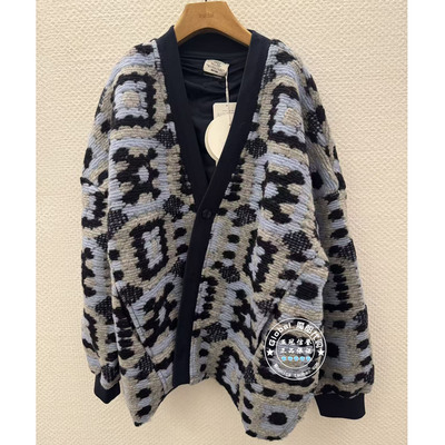 INITIAL国内代购 25冬 女V领钩花针织外套25WYNFPCXX267不退换