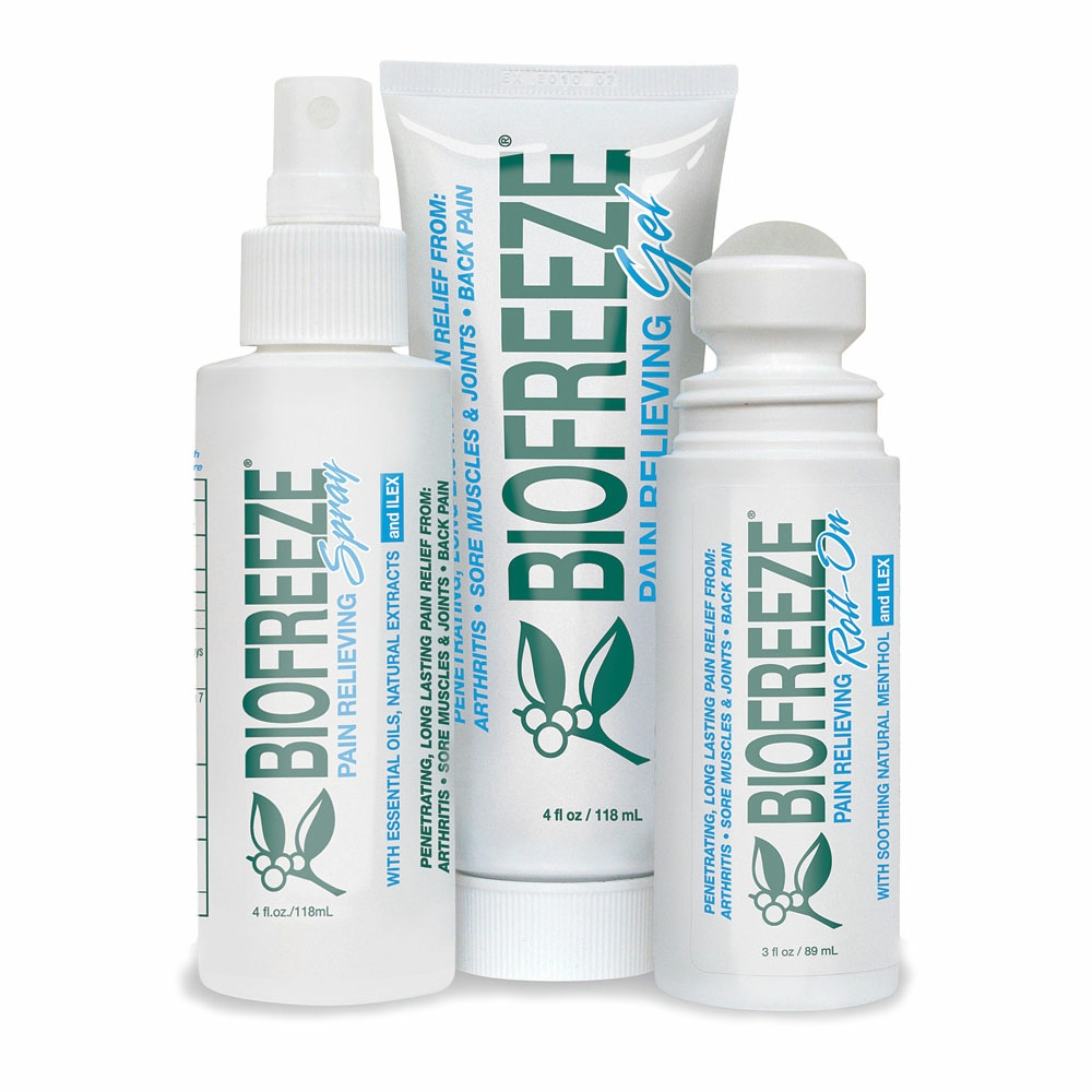 美国Biofreeze碧冰清凉凝胶冷冻灵缓解肌肉酸痛拉伤扭伤消肿膏-封面