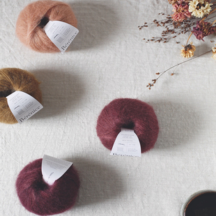 Bérénice｜de natura南法彩虹贝雷妮丝超幼真丝马海毛25g rerum