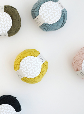 横田KnittingCotton织棉中粗进口