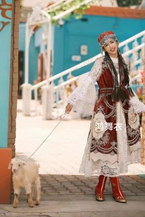 旅拍 全套 新疆旅拍 维吾尔族服装 出租150 摄影服装 大量现货