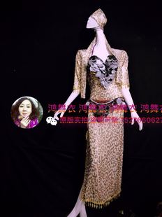 不露胸490元 鸿舞衣肚皮舞袍子 露胸带胸衣590元