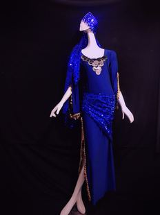 肚皮舞表演服装 三件套