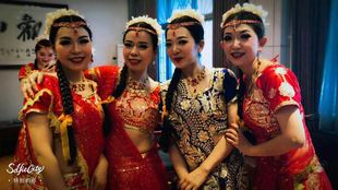 鸿舞衣印度舞演出服装 出租60元