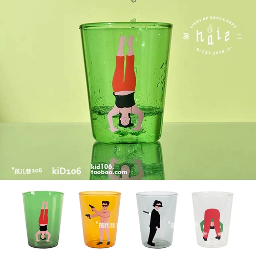Симпатичная новая простая жизнь Color Cup Temple Cup Coffee Coffee Milk Cup Home Office красочный