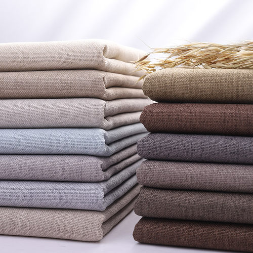 酒店会所软包硬包扪布装饰亚麻布