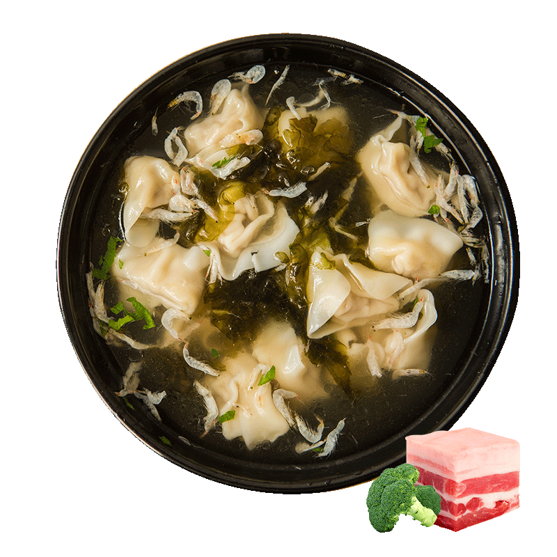 知味观杭州鲜肉小馄饨160g馄饨冷冻食品小笼包猫耳朵营养早餐速食