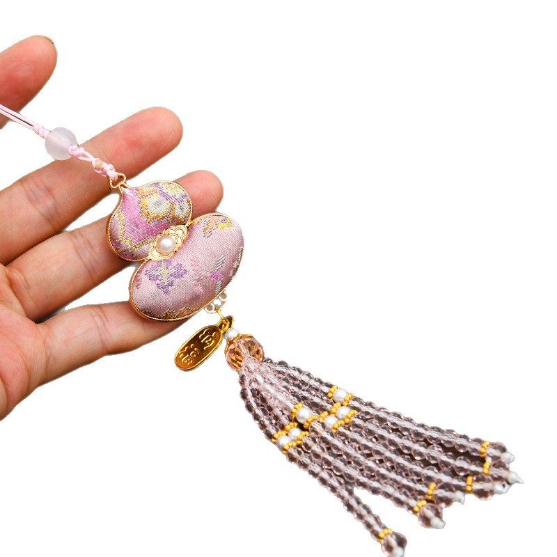 宋锦葫芦挂饰材料包吊坠