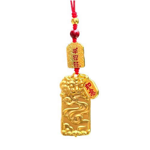 沙金古法麒麟令牌挂坠吊