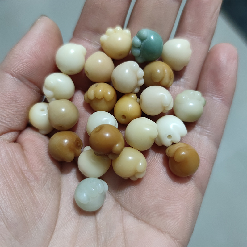 炭烧猫爪菩提散珠文玩可