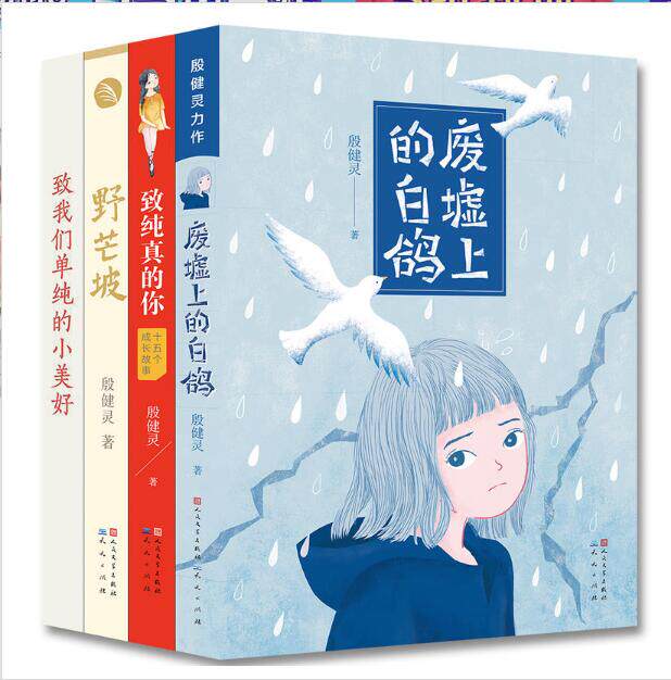 殷健灵成长新作 4册野芒坡 废儿童文学