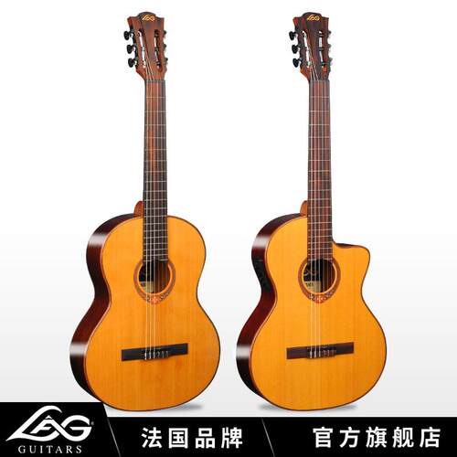 LAG古典吉他面单单板电箱