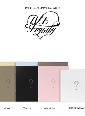 正版 芙新专辑 IVE迷你3辑 EMPATHY 3rd EP张元英官方周边写小卡