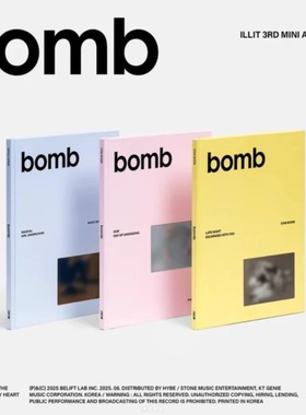 正版 礼妹 ILLIT新专辑 迷你3辑 BOMB 官方周边正版小卡李沅禧