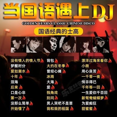 正版国语老歌经典的士高中文DJ酒吧劲爆舞曲dj车载CD碟片黑胶光盘