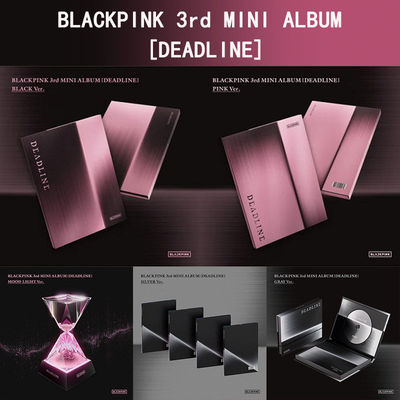 官方正版 BLACKPINK粉墨mini3迷你专辑《DEADLINE》小卡特典周边