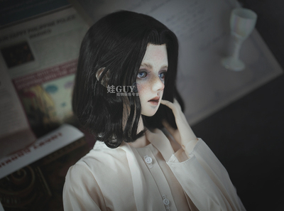 bjd3分假发sd假毛小三分叔短发