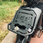 三阳小蚂蚁4MICA原创前货架 可置物 可固定水杯