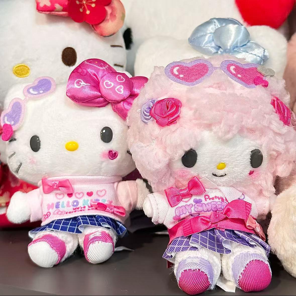 闪闪高校第二弹小羊kitty美乐蒂玩偶可爱公仔挂件