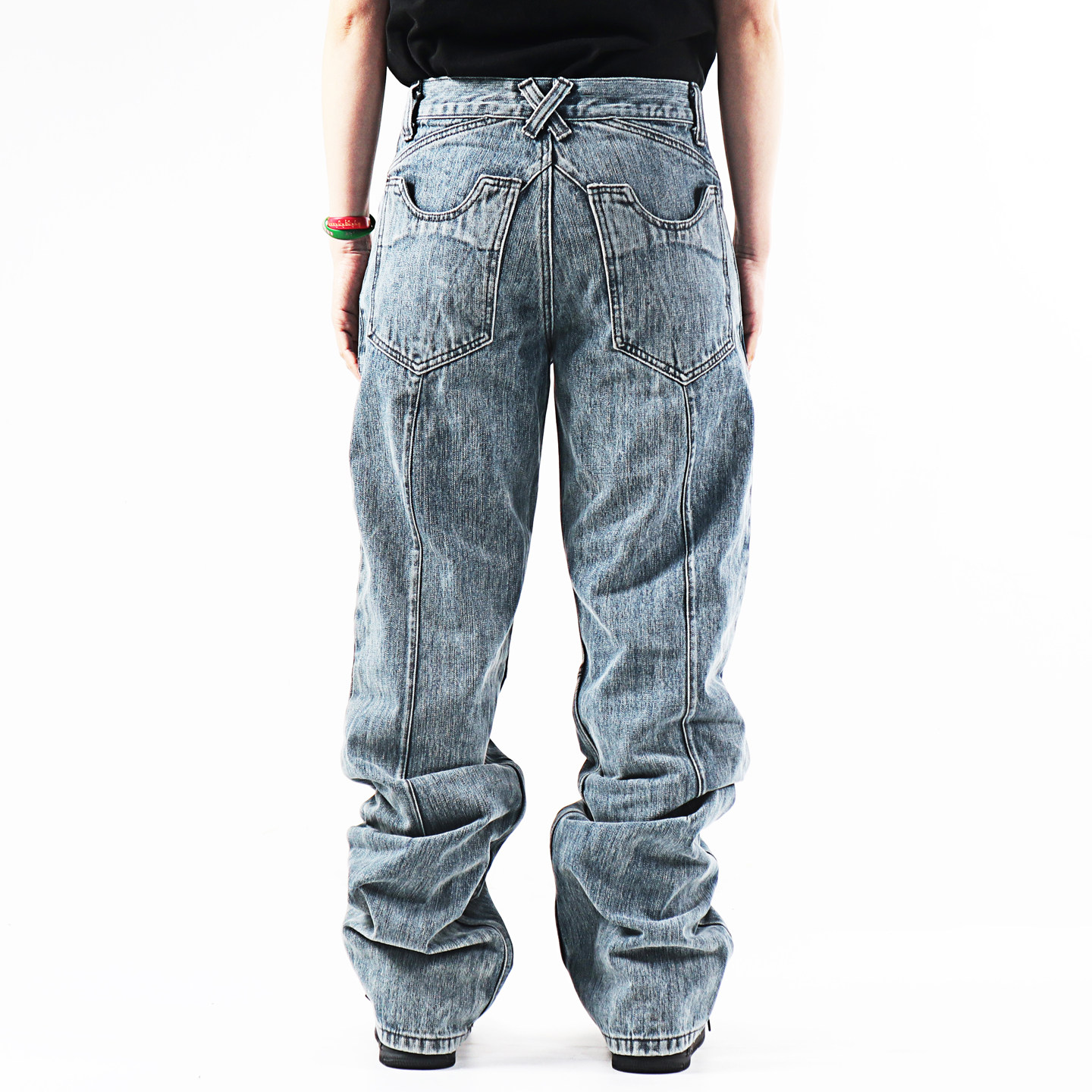 街头hiphop立体剪裁重工基础款复古美式重磅嘻哈摇滚喇叭牛仔长裤,男装,牛仔裤,淘宝优惠券,粉丝福利购,淘宝优惠卷