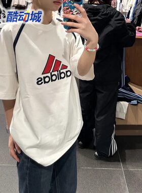 阿迪达斯三叶草男女简约T恤