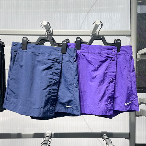 Nike耐克女子夏季新款梭织防走光网球运动休闲裙裤HM6980-410-547