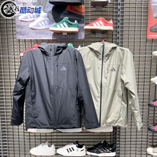 阿迪达斯2025冬新款男子保暖三合一连帽夹克外套KQ5501 5502 5504