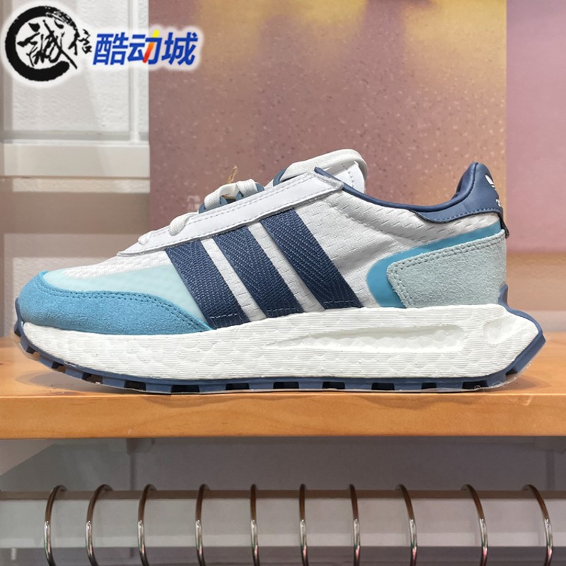阿迪达斯三叶草男女鞋RETROPY缓震透气舒适运动鞋2024秋季 JH7192