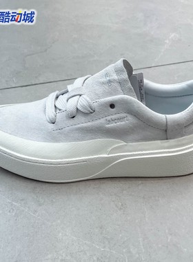 阿迪达斯男女鞋2025秋新经典复古运动休闲透气耐磨厚底板鞋JS4149