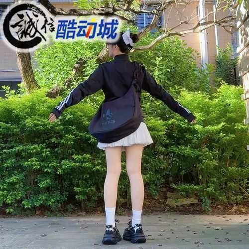 阿迪达斯三叶草简约时尚拎包