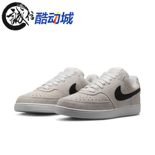 Nike耐克男子新款COURT VISION篮球风低帮运动休闲板鞋IO7727-101