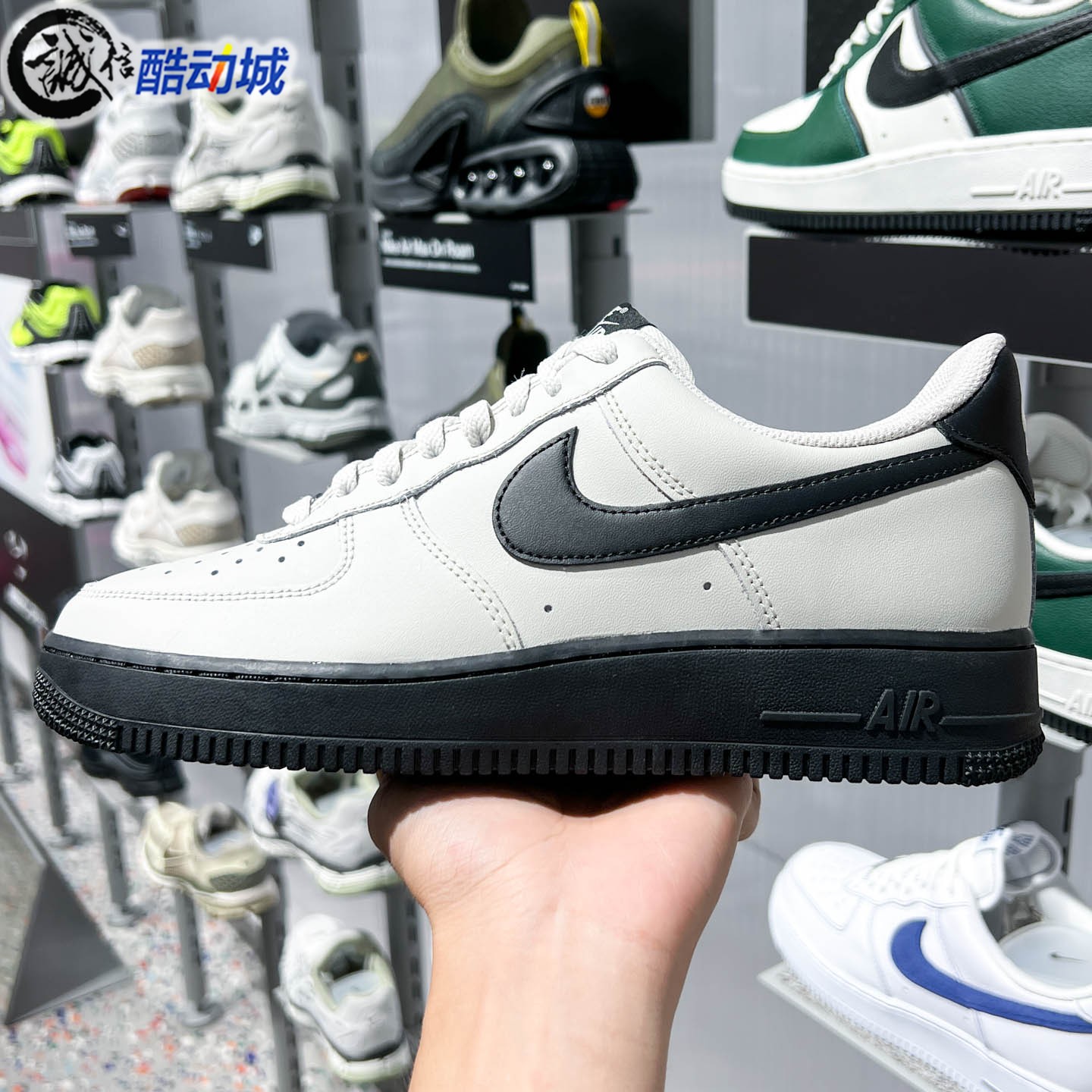 Nike耐克男子2026秋季AF1空军一号简约百搭运动休闲鞋 FJ4146-005