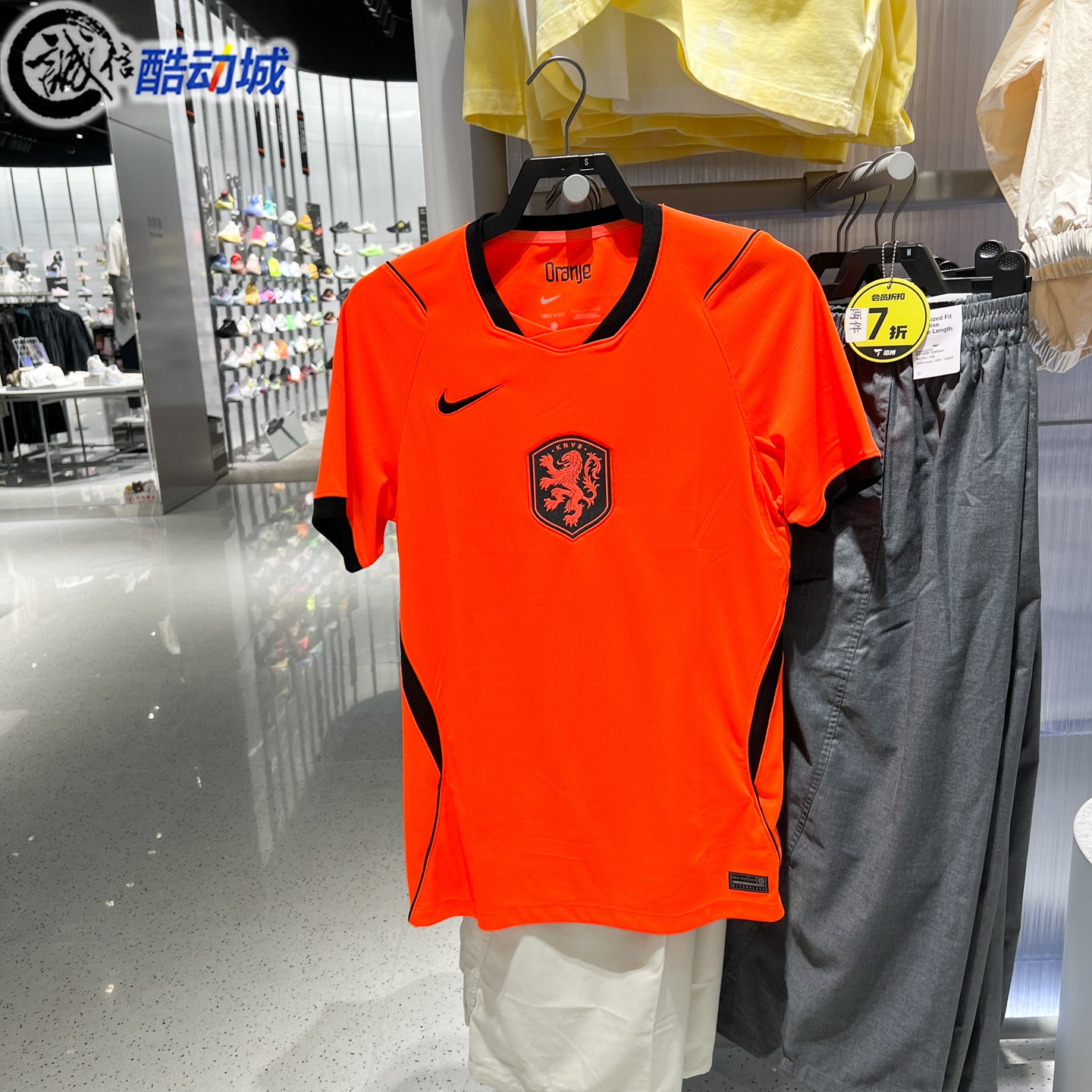 Nike耐克男子2026夏新款荷兰队主场球迷版速干足球球衣IB5334-809