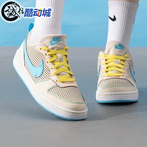 Nike耐克大童鞋夏季新款Court多巴胺拼接运动休闲板鞋 IB7726-126