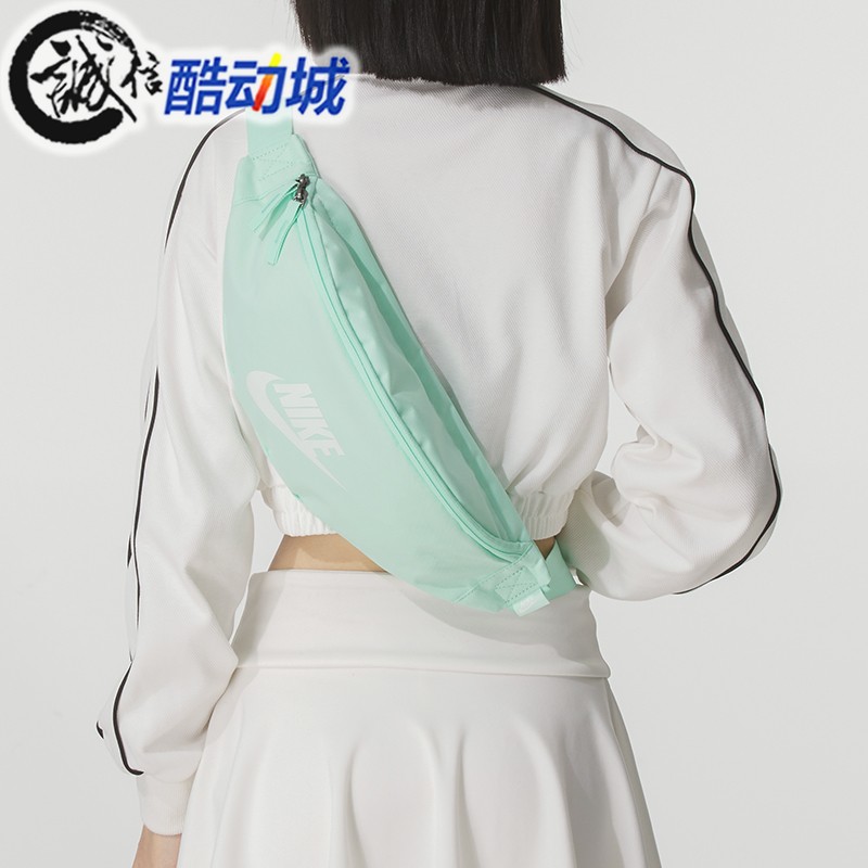 Nike耐克男女包2025夏新款糖果色斜跨包百搭休闲单肩包DB0490-353