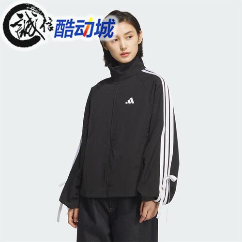 阿迪达斯女子拒水防风运动外套