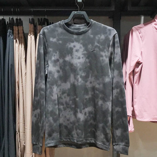 HJ3149 耐克2025春季 T恤 男子上衣水墨风速干圆领训练长袖 060 新款