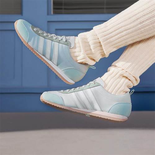 Adidas阿迪达斯男女鞋2024夏新款VS JOG 2.0复古运动休闲鞋JI2434