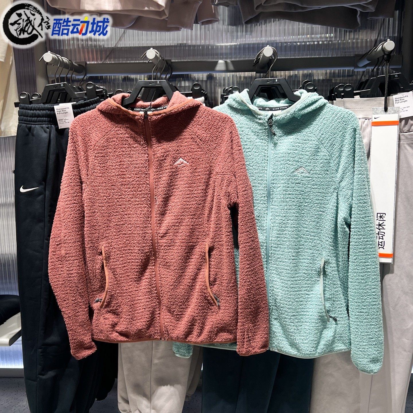 Nike耐克2025冬新款男子越野速干保暖加绒跑步夹克HV2665-218-017