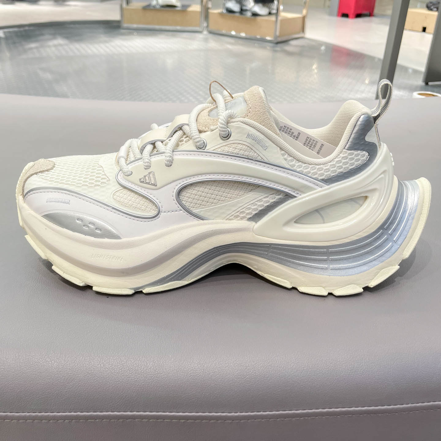 Adidas阿迪达斯男女鞋XLG SPEED赛博机甲风厚底运动休闲鞋 JS4992