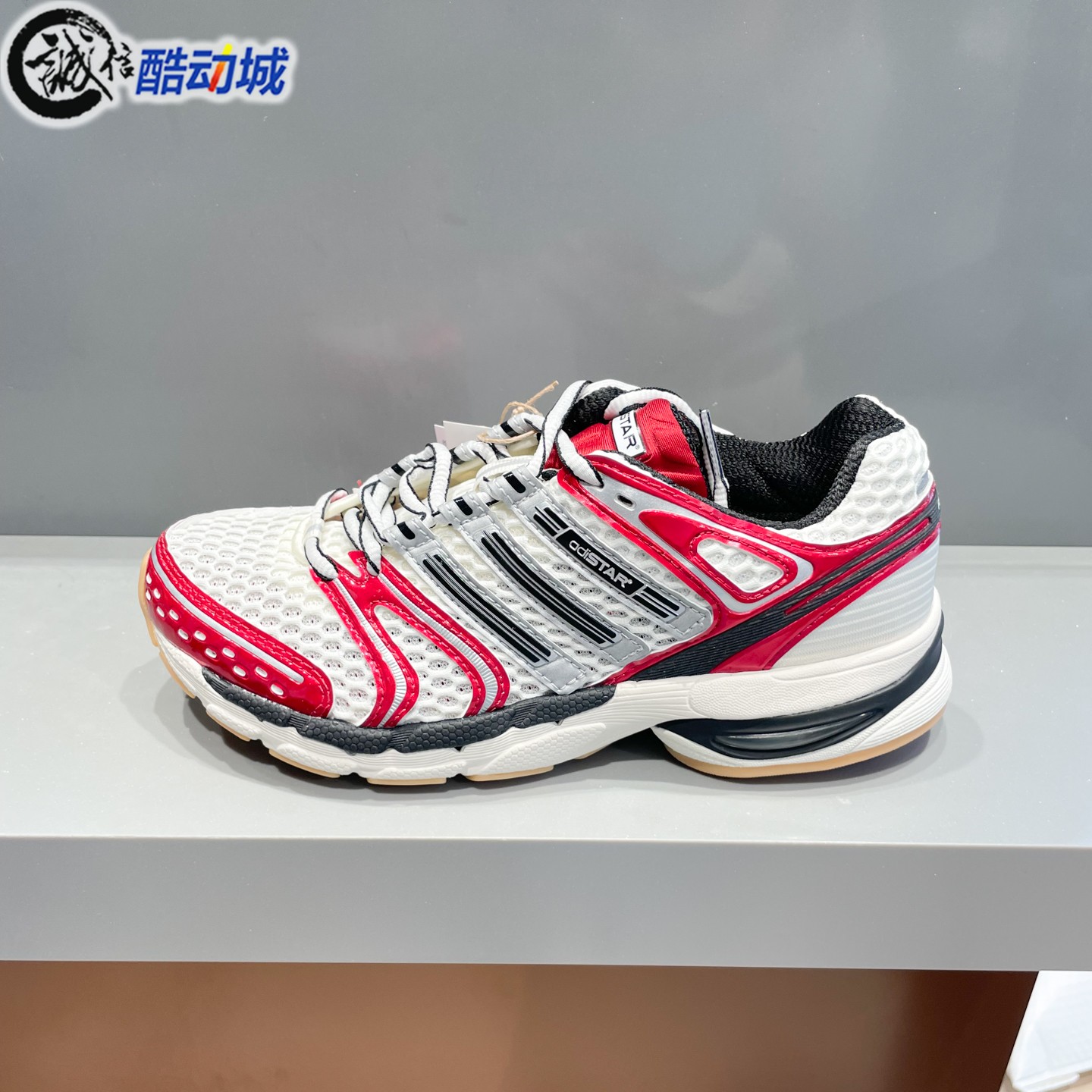 Adidas阿迪达斯男女鞋2026秋季复古网眼透气耐磨运动休闲鞋KJ2725