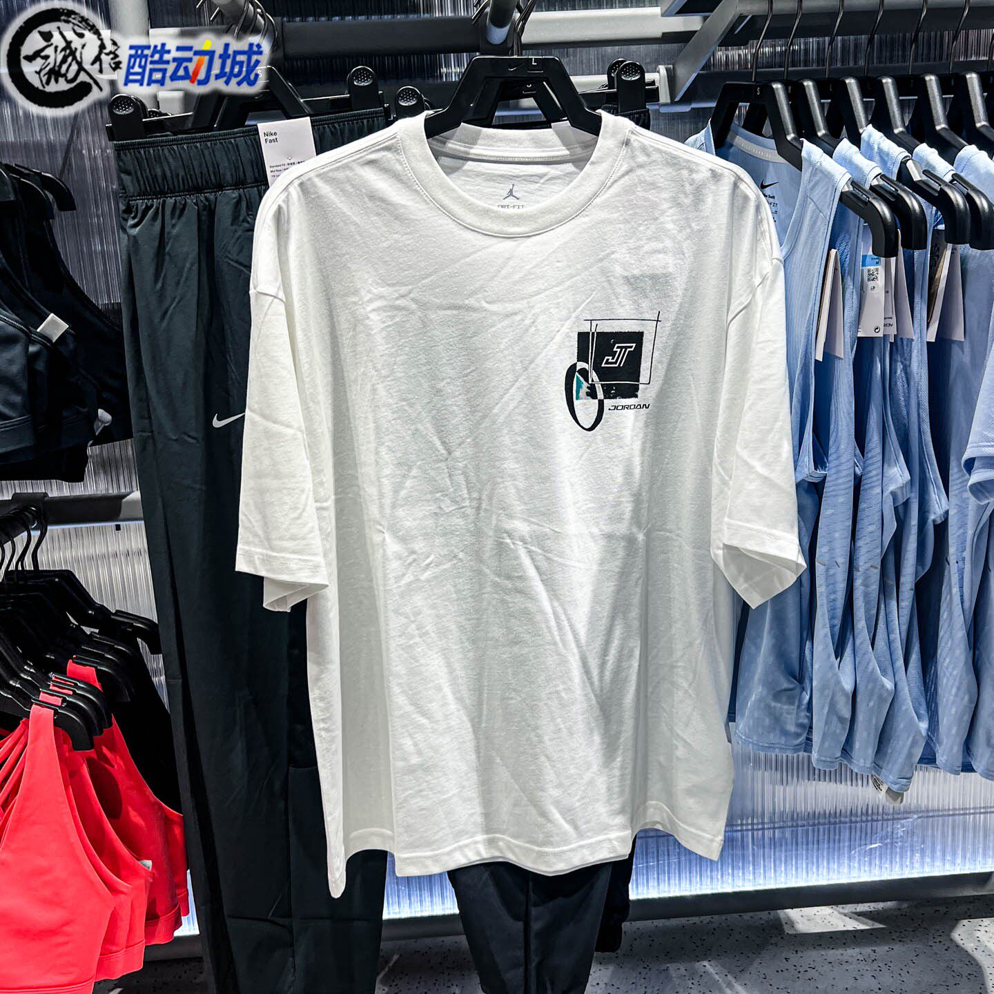 Nike耐克2026年冬新款塔图姆男子速干透气短袖篮球T恤 IW7743-100图片