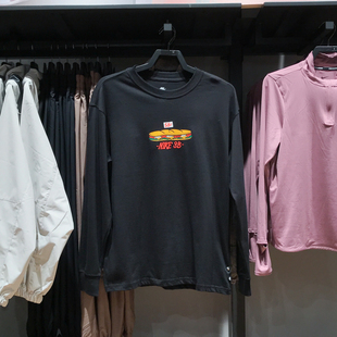 耐克男装2025春新款Nike SB圆领长袖滑板运动T恤套头衫HJ0807-010