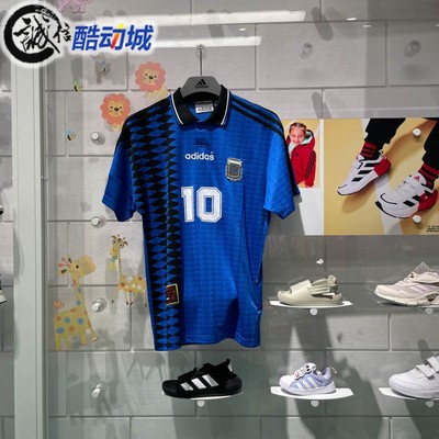 阿迪达斯足球运动休闲文化衫球衣