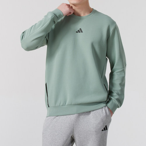 ADIDAS阿迪达斯男装2025春新款宽松运动百搭休闲卫衣套头衫JI8166